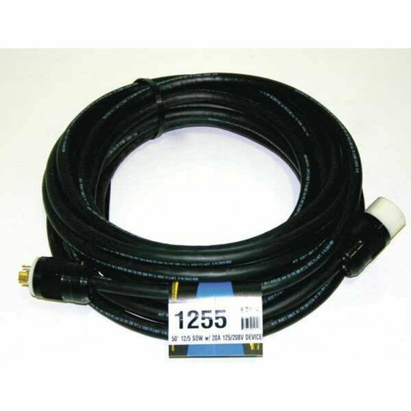 Cep 50 ft 12/5 SOW CORD W/ 20A 120/208V DEVICES 1255